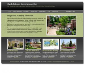 Carole Boleman Landscape Architect WordPress Website Design and Development