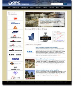 General Power & Control Corp WordPress Website Design