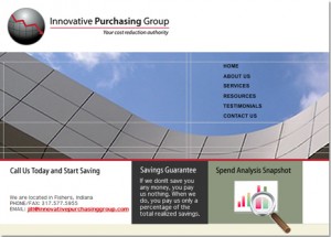 Innovative Purchasing Group Website Design