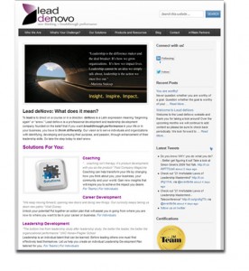 LeadDeNovo WordPress Website Design and Development