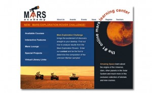 Mars Academy Website Design