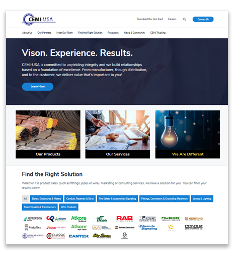 CEMI-USA Manufacturers’ Representatives Website